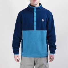SoulCal Recycled Sherpa Fleece Top Navy/Blue