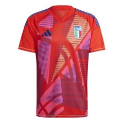 adidas Italy Tiro 23 Goalkeeper Shirt Adults Red