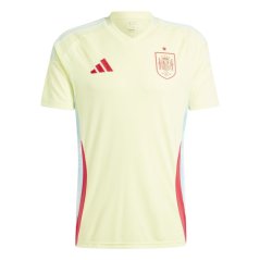 adidas Spain Away Shirt 2024 Adults Pulse Yellow