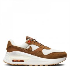 Nike Air Max Systm Womens Trainers Ivora/DkRed/Wht