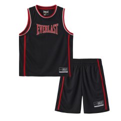 Everlast Basketball Set Junior Black/Red