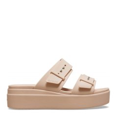 Crocs Brooklyn Buckle Sandal Pink