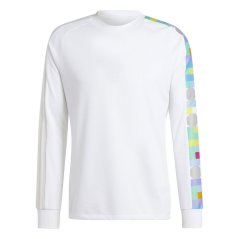adidas Manchester United Peter Saville Long Sleeve Jersey Mens White
