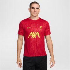 Nike Liverpool Academy Pro Pre Match Shirt 2024 2025 Adults Red