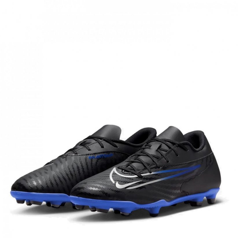 Nike Phantom Club GX Firm Ground Football Boots Black/Chrome