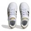 adidas Grand Court Trainers Child Girls Ftwwht/Magold