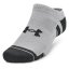 Under Armour UA Performance Tech 3-Pack No Show Socks Unisex Blk/Gry/Wht