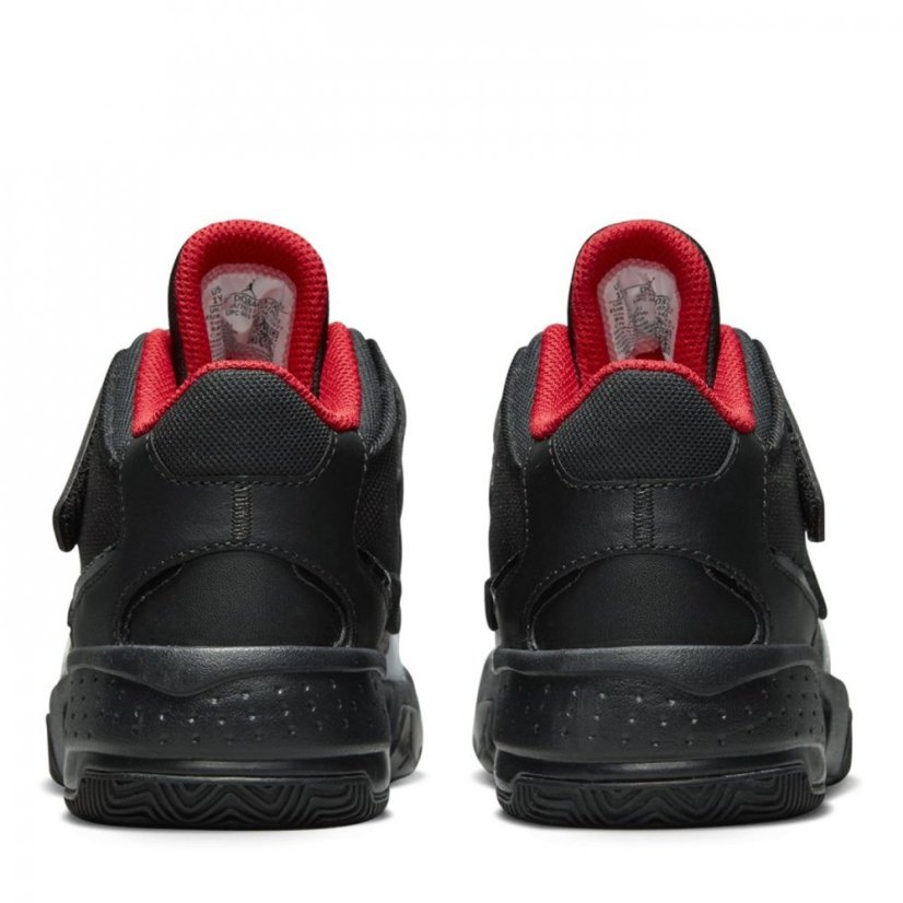 Air Jordan Max Aura 4 Little Kids' Shoes Black/Red/White