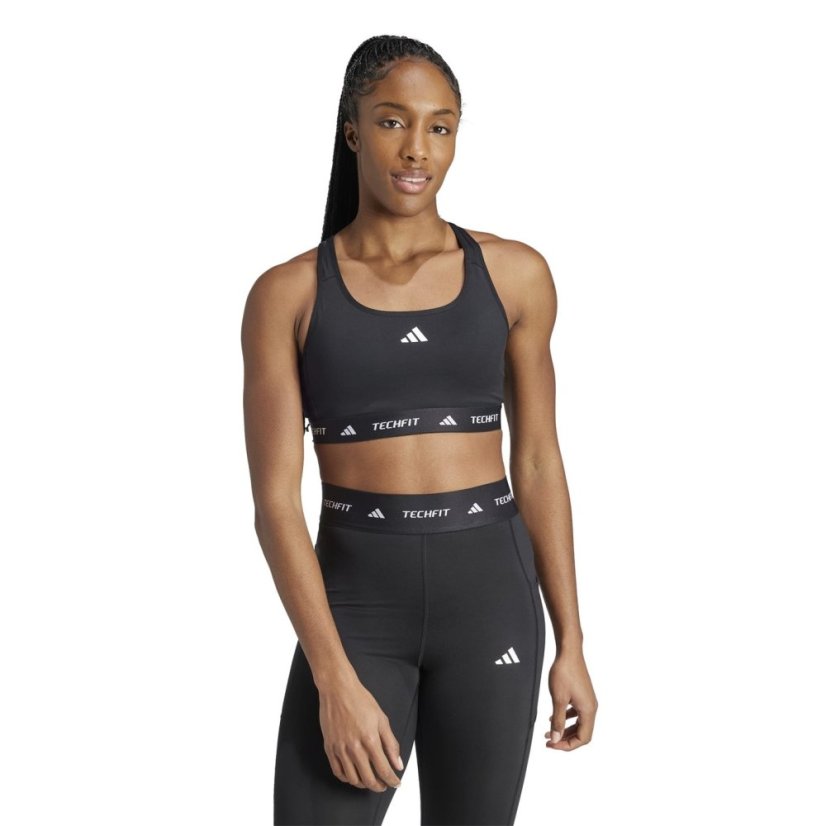 adidas TECHFIT Bra Black/White