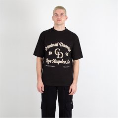 Criminal Damage Damage LA T Shirt Black