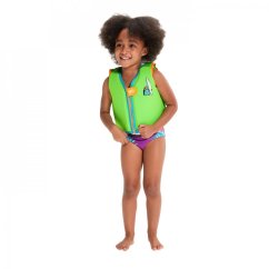 Speedo Learn to Swim Float Vest Azure/Green