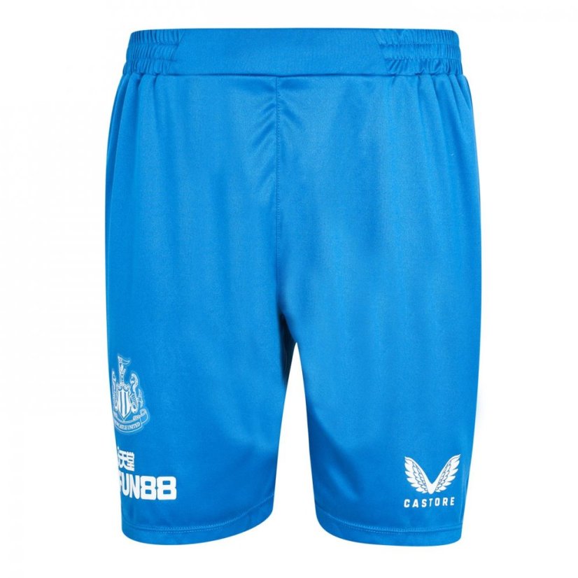 Castore Newcastle United Training Shorts 2021 2022 Mens Blue