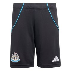 adidas Newcastle United Home Shorts 2025 2026 Juniors Black/White