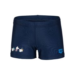 Arena Friends Boys Graphic Swim Shorts Navy