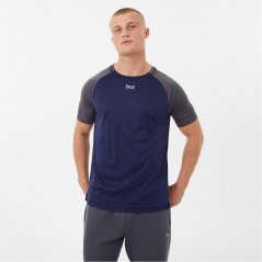 Everlast C&S Performance  T-Shirt Mens Navy/Shark Grey
