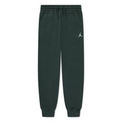 Air Jordan Kids' Brkln Open Hem Fleece Joggers Midnight Green