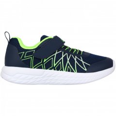 Slazenger Solace Trainers Childs Navy/Lime
