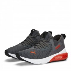 Puma Cell Vive Junior Boys Trainers Grey/Red/Whte