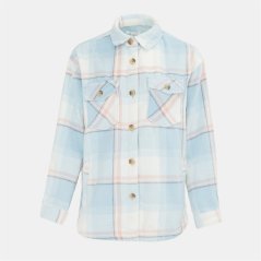 Miso Wool Shirt Ladies Light Blue