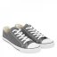 SoulCal Canvas Low Mens Trainers Grey