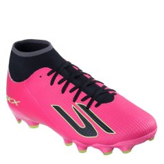 Skechers SKX.2 Academy Adults High Firm Ground Football Boots Pink/Black