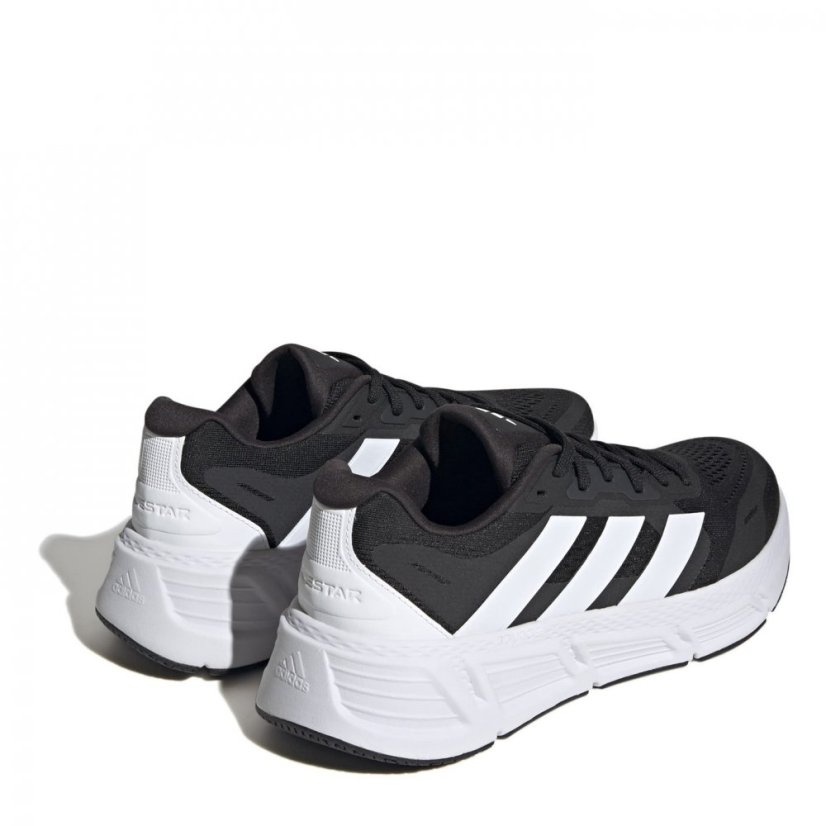adidas Questar Shoes Mens Black/White - Veľkosť: 8.5 (42.7)