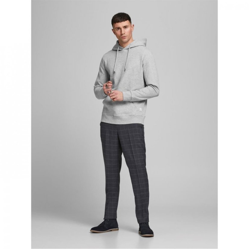 Jack and Jones Basic Hoodie Light Grey