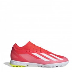adidas X Crazyfast League Turf Football Boots Red/Wht/Yellow