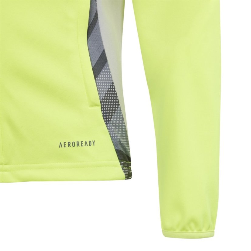 adidas Unisex Kids' Tiro24 Tracksuit Top Solar Yellow