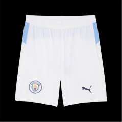 Puma Manchester City Home Shorts 2025 2026 Adults White