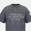 Everlast Men's NYC Logo Oversized T-Shirt Washed Grey