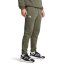 Under Armour Men's Icon Taping Closed Hem Fleece Joggers Marine OD Green