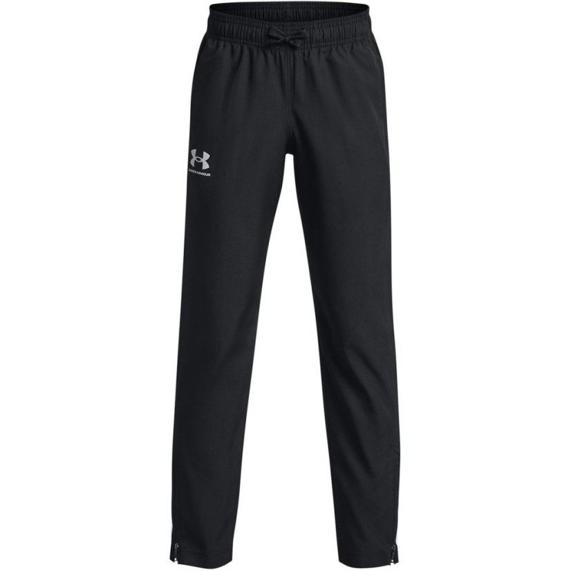 Under Armour Armour Woven Pants Juniors Black/Mod Grey