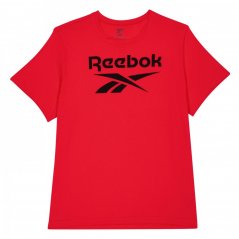Reebok Ri Big Logo T Sn99 Vecred