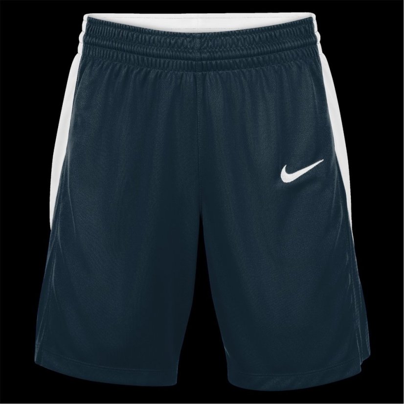 Nike Women's Basketball Shorts Obsidian/White
