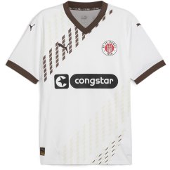 Puma St Pauli Away Shirt 2024 2025 Adults White