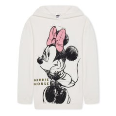 Character MINNIE MOUSE LONGLINE HODDIE Cream