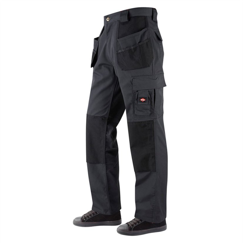 Lee Cooper Workwear Holster Pocket Trousers Black