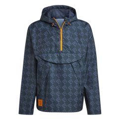 adidas Mens adidas Real Madrid SZN Rain Jacket 24/25 Night Navy