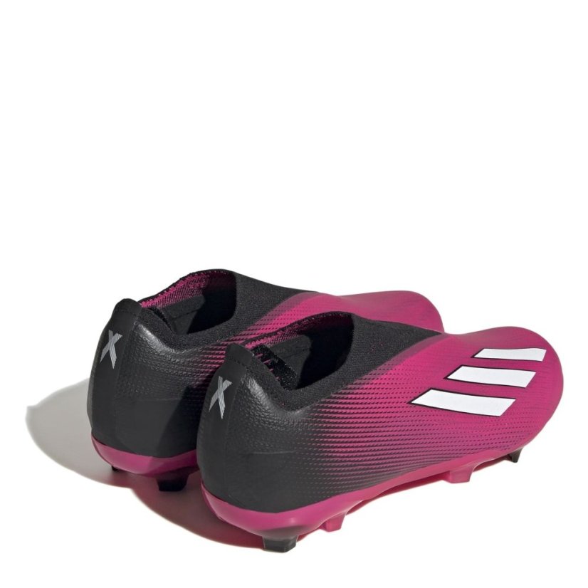 adidas X Speedportal+ Infant Firm Ground Football Boots Pink/White