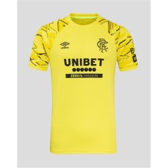 Umbro Rangers Goalkeepers Shirt 2025 2026 Mens Yellow