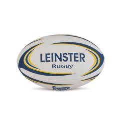 Official Leinster Midi Rugby Ball White/Blue