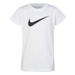 Nike Swoosh T Shirt Infant Girls White