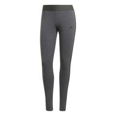 adidas Essentials 3 Stripe Leggings Womens Dark Grey