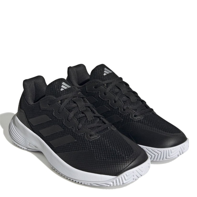 adidas Game Court 2.0 Womens Tennis Shoes C.Black/Silver