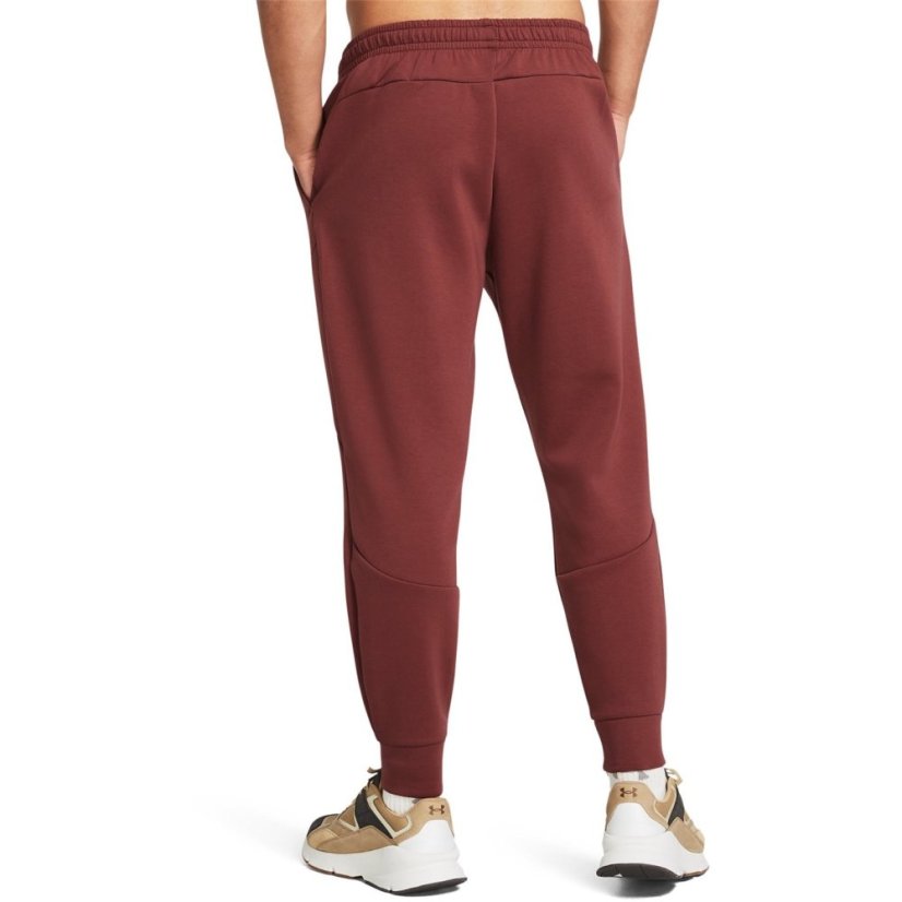 Under Armour Men's Uns Closed Hem Fleece Joggers Red