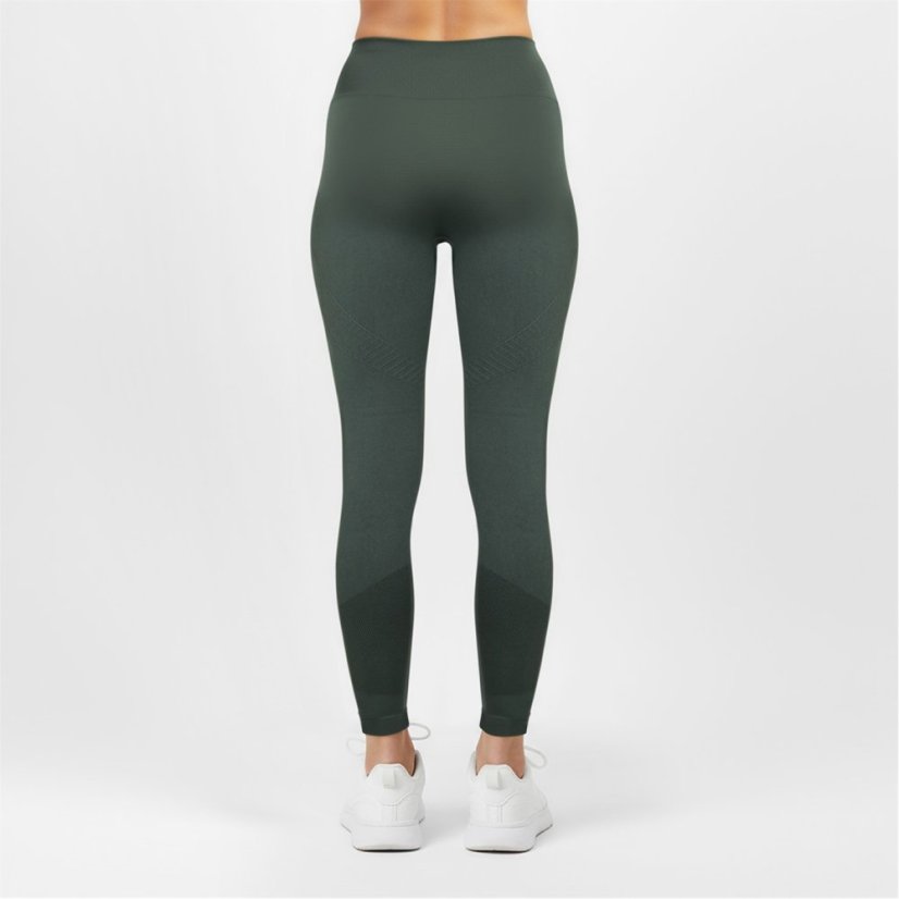 USA Pro Core High Rise Seamless Tights Womens Khaki