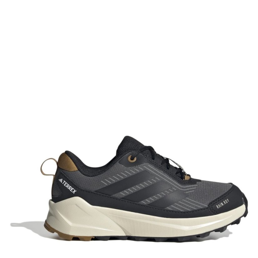adidas Kids' Trailmaker Waterproof Hiking Shoes Grey/Black