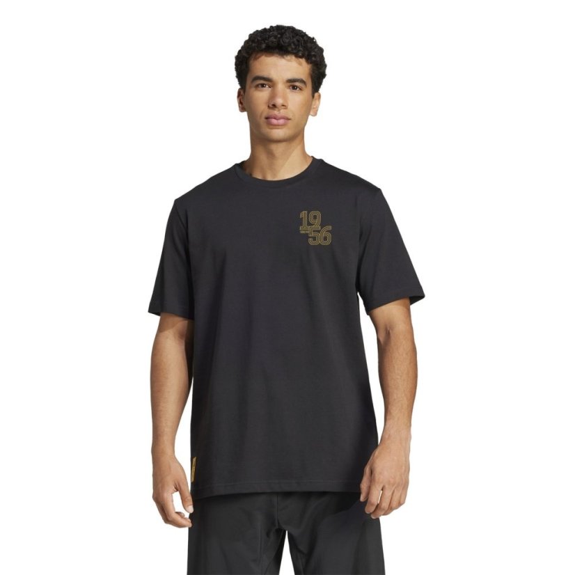 adidas Real Madrid UCL pánske tričko Black