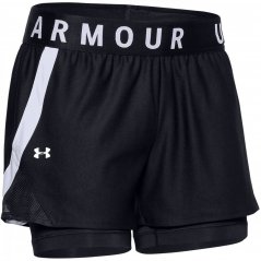 Under Armour 2in1 Shorts Ladies Black
